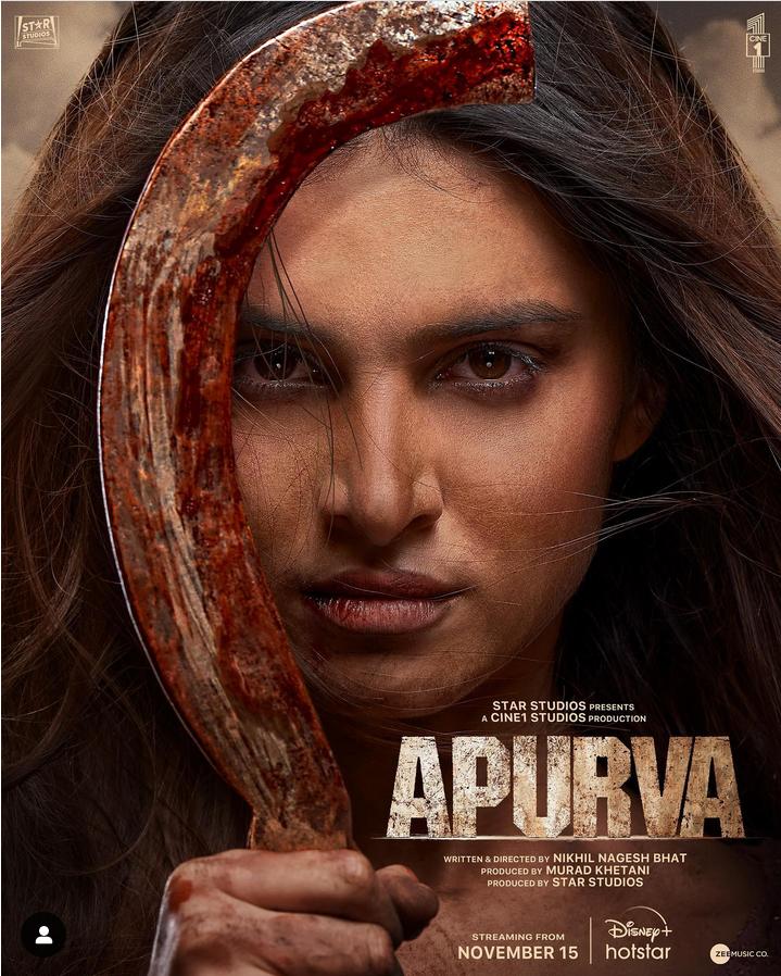 Download Apurva (2023) WEB-DL Hindi DD5.1 Disney+ Hotstar 1080p | 720p | 480p [200MB] download